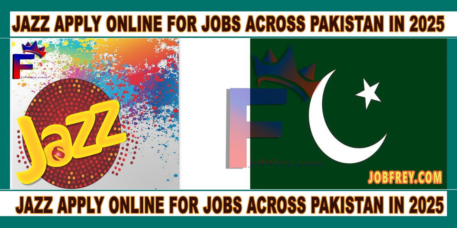 jazz logo Pakistan flag text Jazz Apply Online for Jobs Across Pakistan in 2025