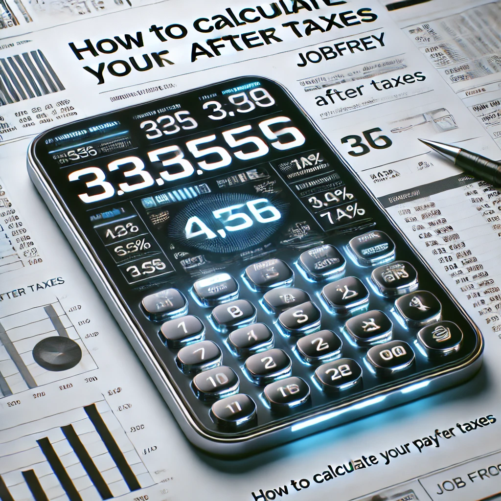 calculator text how to calculate your pay after taxes