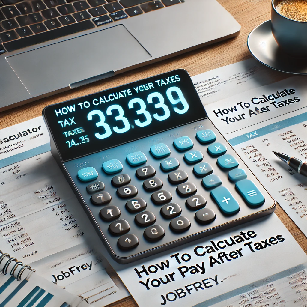 calculator text how to calculate your pay after taxes