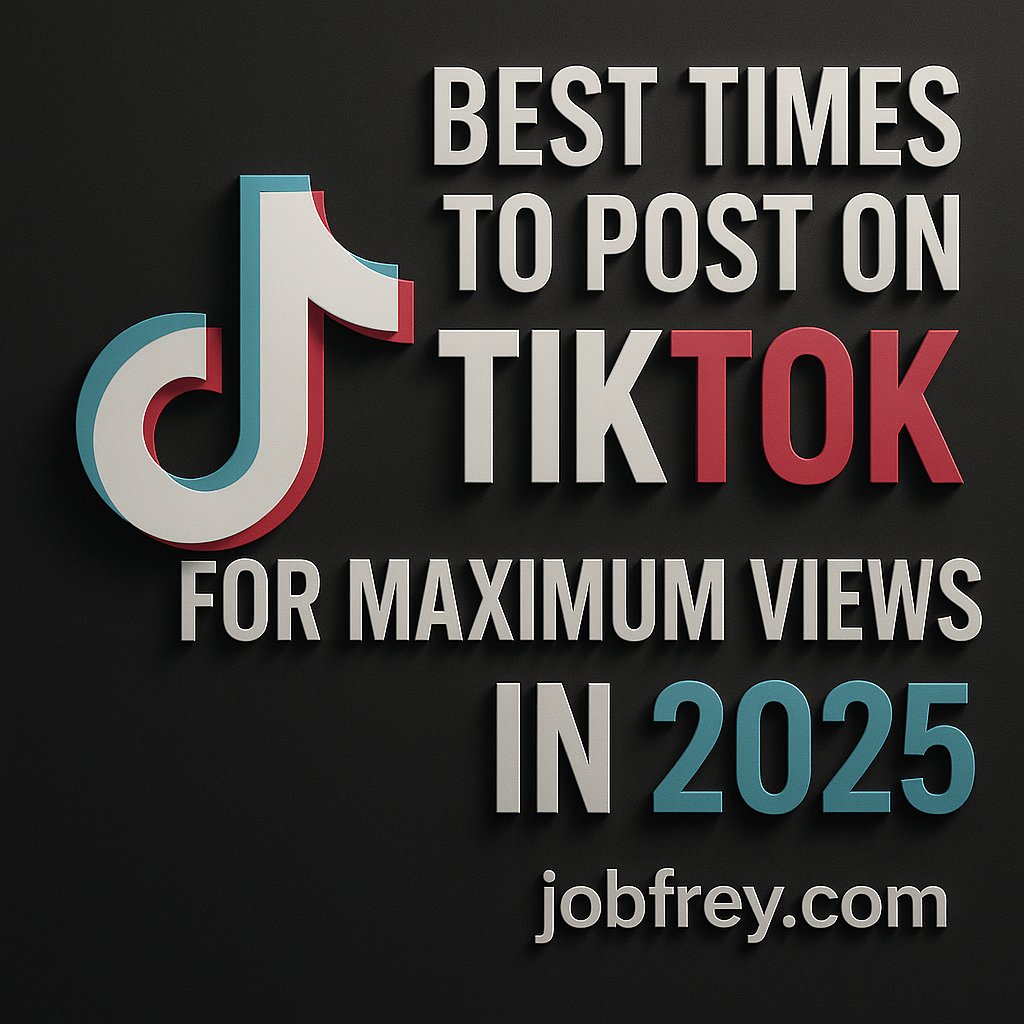 image of Best Times to Post on TikTok for Maximum Views in 2025