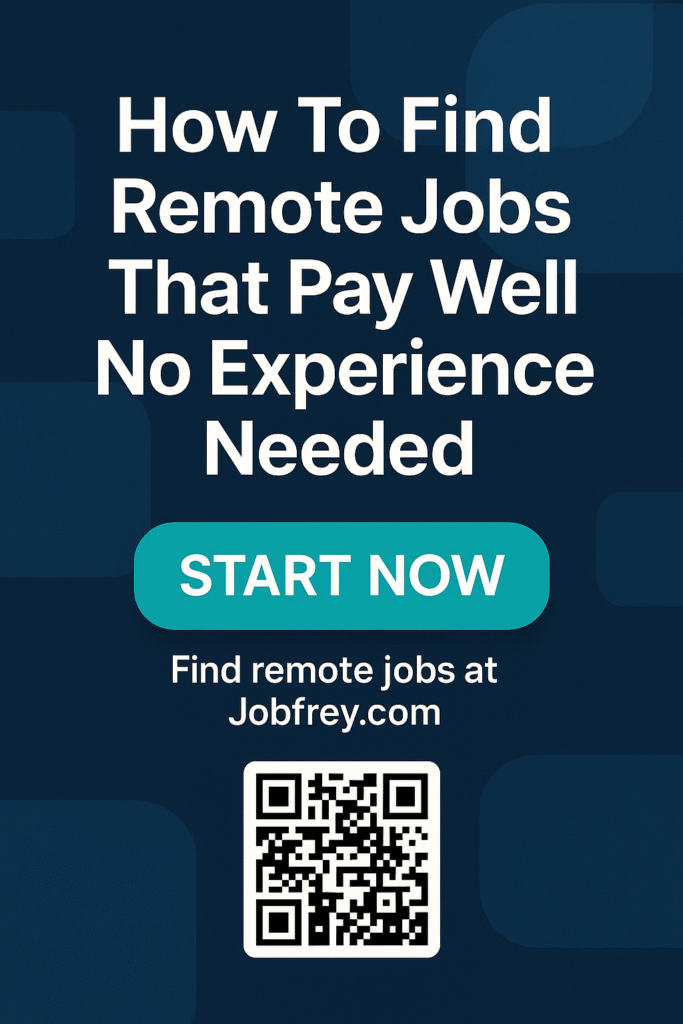 image of How To Find Remote Jobs That Pay Well No Experience Needed