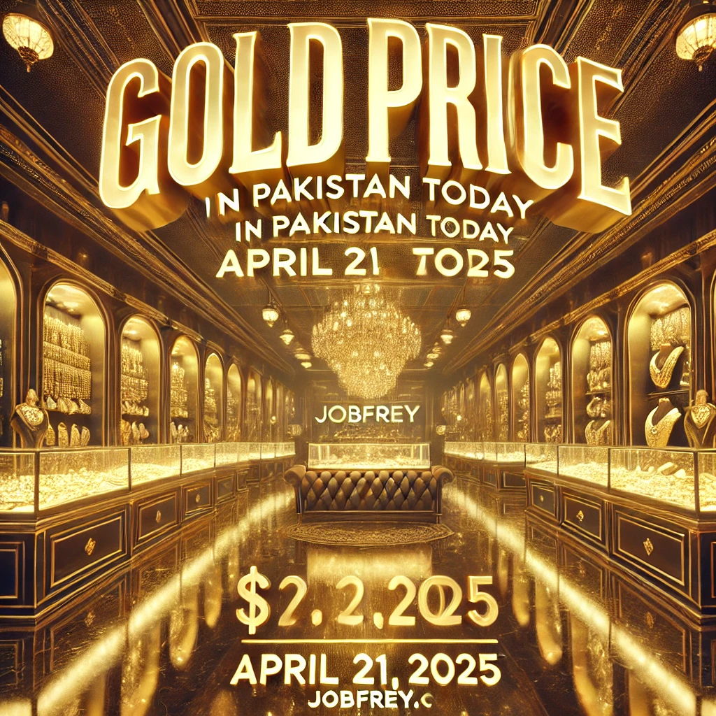 Gold Price in Pakistan Today – April 21, 2025 image