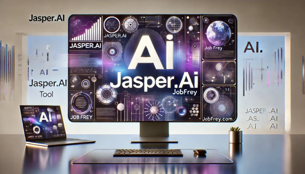 Jasper.ai tool's modern AI Image How I Use AI to Write Better Blog Posts In half Time