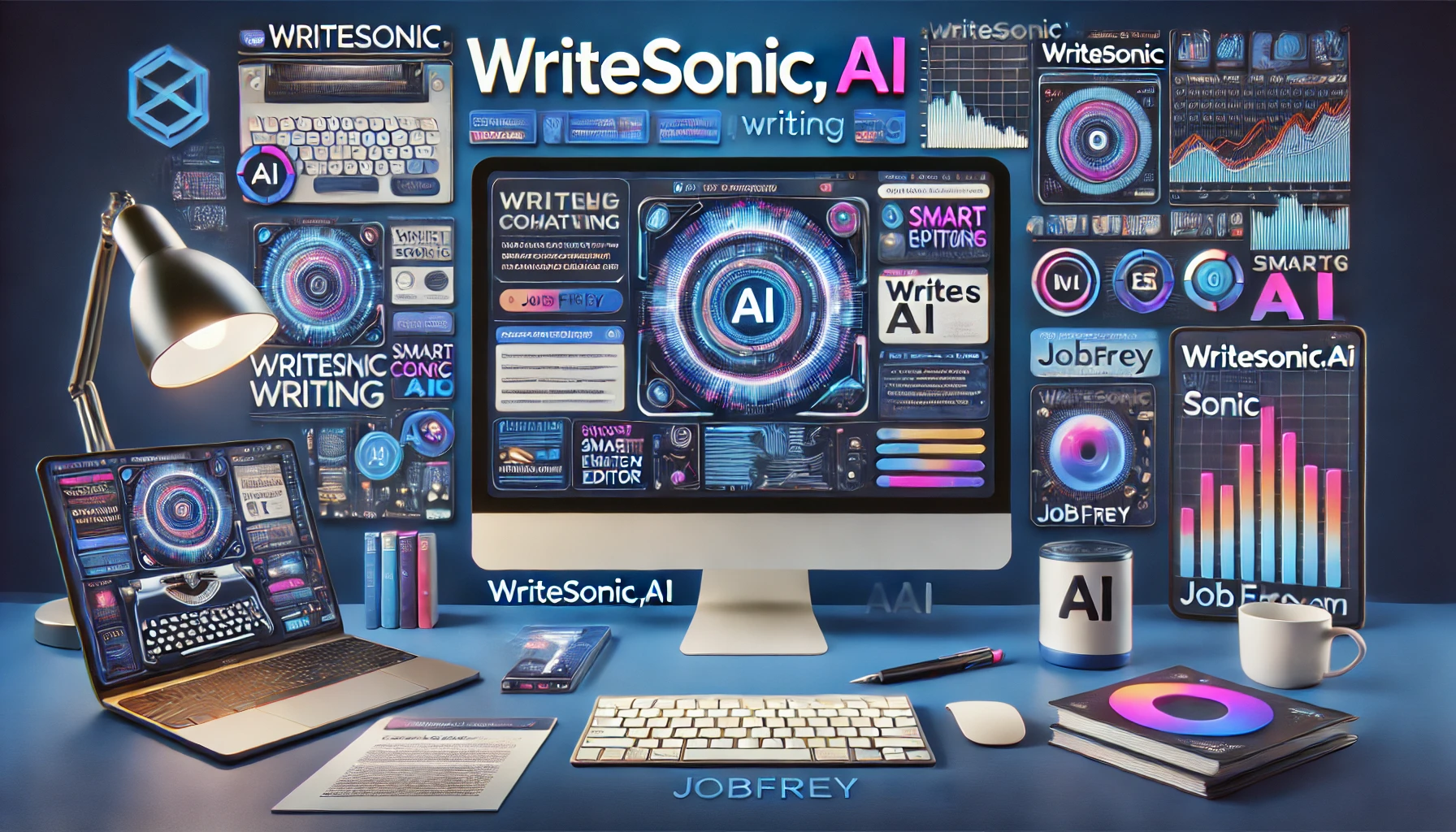 Writesonic AI writing tool digital content creations image