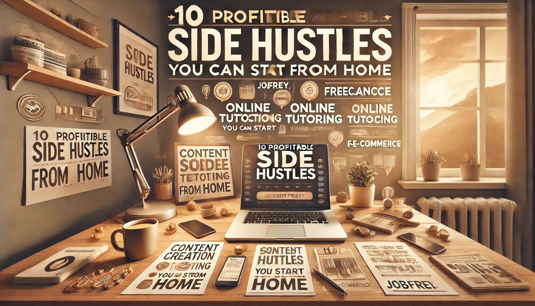 10 Profitable Side Hustles You Can Start From Home image