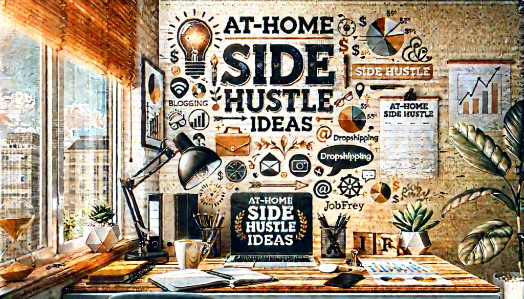 10 Profitable Side Hustles You Can Start From Home At-Home Side Hustle Ideas image