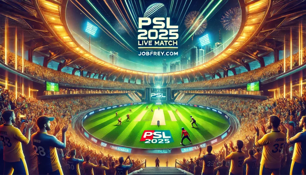 PSL 2025 Live Match image