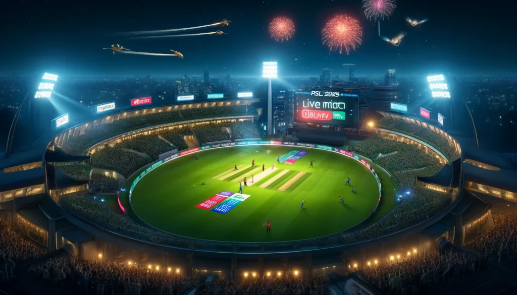 PSL 2025 Live Match image